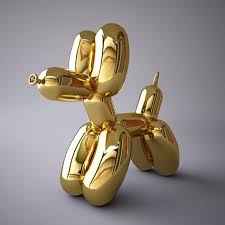 Jeff Koons Dog One Of His Balloon Animal Series 5 In All In X5 Diff Col S Per Animal Reflecting Their Differe Jeff Koons Dog Jeff Koons Jeff Koons Art