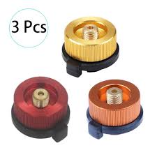 This adapter allows lightweight backpacking stoves to be used on the coleman 1 lb propane canisters. Hpiano 3 Pcs Camping Gas Stove Adapter Stove Connector For Butane Canister To Screw Gas Cartridge Head Conversion Nozzle Bottle Type Outdoor Camping Stove Connector Gas Bottle Adaptor Buy Online In Gambia