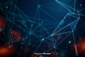 Unsplash has the perfect desktop wallpaper for you. Download Abstract Technology Particle Background For Free In 2020 Vector Free Geometric Background Background