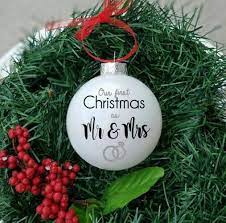 First Christmas Married Ornament First Christmas As Mr And Etsy In 2021 Christmas Ornaments First Christmas Married First Christmas Ornament