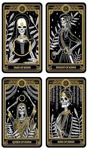 Black And White Tarot Deck This Stunning Black White And Gold Deck Has Already Gained A Lot Of Support From The Tarot Community Amrit Brar Brings Her Tarot Cards Art Tarot Decks Tarot