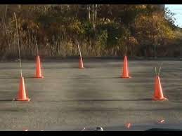 This cone test provides the maneuverability test diagram that will teach you where your vehicle is in. Ohio Car Maneuver Test Driver Maneuverability Youtube