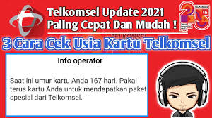 Cara cek umur kartu telkomsel khusus. Cek Usia Kartu Telkomsel 2021 Terbaru Cepat Dan Mudah Youtube