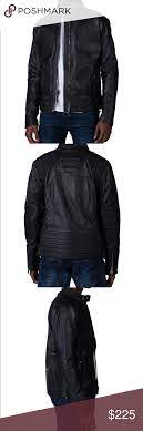 Hudson Outerwear Black Leather Moto Jacket Men S Men S Hudson Outerwear Black Leather Moto Jac Black Leather Moto Jacket Outerwear Jackets Leather Jacket Men