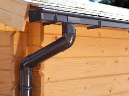 Pvc Gutter Kit For Shed Roof Up To 3 50 M Brown Bg70 Eslon Plastic Guttering Container House Plans Pvc Gutters