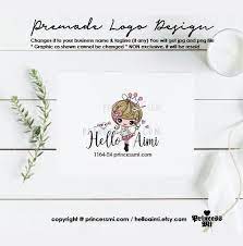 Doll Logo Princess Girl Logo Princess Business Logo Cute Etsy Logo Design Business Logo Create Logo Design
