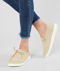 Free 2 day shipping on select styles women. Hey Dude Womens Wendy Chambray Shoes Loafers Slip Ons