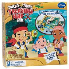 Jake neverland trasure map / crocodile creek jake, izzy, cubby and their parrot skully sail from pirate island for treasure hunt adventures against captain hook. Jake And The Neverland Pirates Tricks And Traps Treasure Map Game Target Australia
