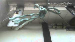 What is at the end that goes against the tree want to make one thanks. D I Y Ladder Standoff Youtube
