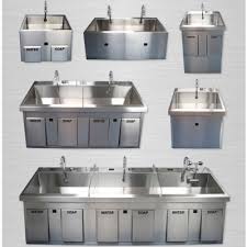 stainless steel surgical scrub sinks