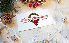 Christmas New Year Card Mockup New Year Card Christmas Cards Christmas Greeting Cards