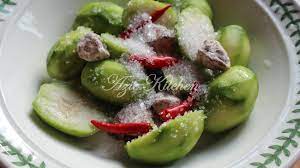 So i added some sugar. Jeruk Kedondong Asam Boi Azie Kitchen