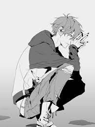 Venti (genshin impact), bard, fantasy art, anime. Dark Anime Broken Hearted Sad Anime Boy Wallpaper Novocom Top