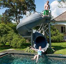 The vortex swimming pool slide by sr smith is ideal for both residential and commercial inground pool use. Pin On Pool