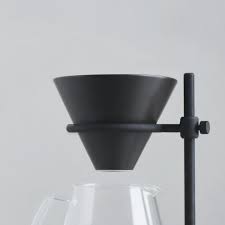 While the glass is hot, do not pour cold liquids into it, and do not place it on a wet cloth or in a wet sink. Kinto Kaffeezubereiter Brewer Stand Set 2cups