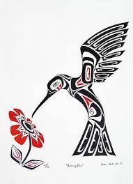Pin By Pk Z Brand On Purse Ideas Native Art Hummingbird Art Native Artwork