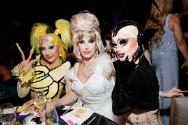 Plane Jane, Morphine Love Dion, Nymphia Wind, Mhi'ya Iman Le'Paige and Dawn  for the First Annual LGBTQ+ Critics Choice Awards 🏆 RuPaul's Drag Race won  in Trailblazer Award! : r/rupaulsdragrace