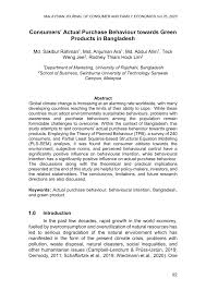 Teck is canada's largest diversified mining company and is committed to responsibl. Pdf Consumers Actual Purchase Behaviour Towards Green Products In Bangladesh