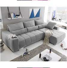 Fredriks Ecksofa Galilea Granit Microfaser 305x90x189 Cm Bxhxt Mit Schlaffunktion Bettkasten Modern Sofa Couch Bed Sectional Sofa Decor Home Decor