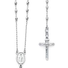 Maybe you would like to learn more about one of these? Rosary Necklaces 14k White Rose Yellow Gold Silver Goldenmine