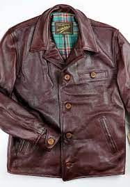 Aero Maxwell In Cordovan Vicenza Horsehide Leather Jacket Jackets Custom Jacket