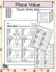 Place Value Tens And Ones Count Write Add With Number Bonds Tens And Ones Place Values Number Bonds
