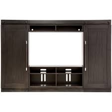 Abbey entertainment center with piers with its enormous sliding barn style doors and abundance of storage options, this wall unit is the ultimate entertainment center. Abbey Entertainment Center With Piers Living Rooms Slumberland