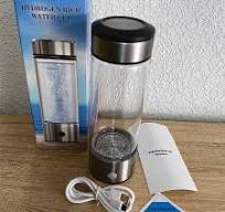 Hydrogen Generator Cup Water Filter 430ML Alkaline Maker Hydrogen-Rich  Water Portable Bottle Lonizer Pure H2 Electrolysis