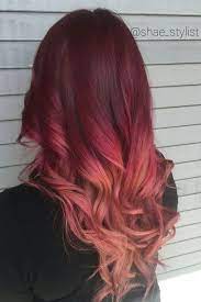 63 Best Red Ombre Hair Color Ideas For Long Hair Red Ombre Hair Fire Ombre Hair Ombre Hair Color