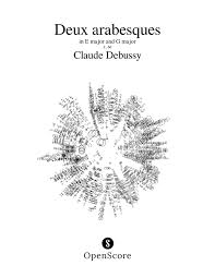 Blue and white in the french provincial style. Debussy Deux Arabesques Sheet Music For Piano Solo Musescore Com