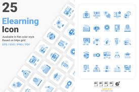 Check spelling or type a new query. Online Learning Icon Pack In Icons On Yellow Images Creative Store