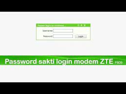 Sebenarnya, alasan pihak telkom melakukan penggantian username dan password pada modem zte maupun huawei dilakukan supaya beberapa. Password Sakti Login Modem Telkom Zte F609 Youtube