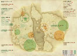 新生ff14 園芸 採掘マップ ギャザラー向け採集場所の地図情報 パッチ4 4対応