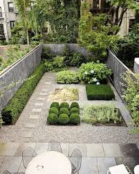 Great Contemporary Landscape And Yard With Stepping Pavers Garden Small Backyard Gardens Small Backyard Landscaping Townhouse Garden