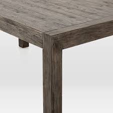 Two weeks later we were told it was made and ready to be shipped out. Modern Mixed Reclaimed Wood Dining Table