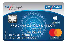 Maybe you would like to learn more about one of these? Yes Prosperity Rewards Plus Credit Card Credit Card India