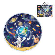 Educational and learning games for toddlers Wooden Solar System Planets Jigsaw Puzzle Astronauts Space Ships Floor Puzzle For Toddlers 48 Big Puzzle Pieces Buy Online In Belize At Belize Desertcart Com Productid 129341960