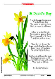 St David Day Poemst David S Day Wales 1st March Saint David S Day Saint David Welsh Sayings