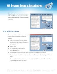 The kip certified autocad driver provides integrated printing from within autodesk software applications such as autocad, autocad lt and dwg trueview. Kip System Setup Installation Kip Windows Driver Konica Minolta Kip C7800 User Manual Page 10 24