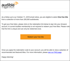 Three types of gifts to choose from: How To Redeem Free Titles In The Audible Class Action Settlement Audible Help