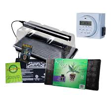 Starting cactus pups, pads, seeds and plants. Super Sprouter Premium Propagation Kit With T5 Light Plugs Not Included Seedling Starter Kits Trays Domes Rooting Plugs Kits Propagation