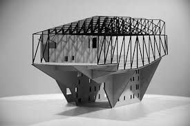Structural Model Casa Da Musica Oma Architecture Model Structural Model Architecture