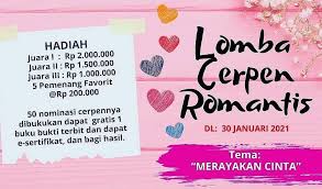 We did not find results for: Lomba Cerpen Romantis Deadline 30 Januari 2021 Portal Kompetisi Dan Beasiswa