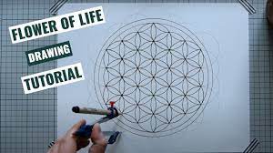 How To Draw A Flower Of Life | Sacred Geometry Tutorial - Youtube