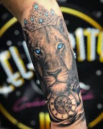 Lioness And Clock Start To Sleeve Lionesstattoo Clocktattoo Tattoos Ink Australia Goldcoast Sleeve Tattoos For Women Lion Tattoo Sleeves Lioness Tattoo