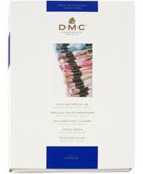 Dmc Color Card Embroidery Floss Pearl Made W Real Thread Samples W100b