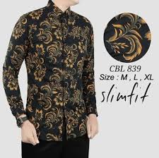 Our design is exclusive and high class taste.get it cheap from us now! Hem Kemeja Batik Pria Slim Fit Lengan Panjang Cbl839 Serbada Com