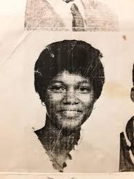 My mama Bennie Williams as a freshman at Anderson.