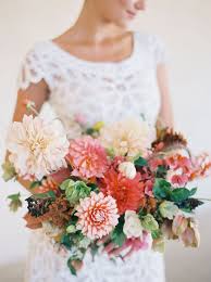 Check spelling or type a new query. Bouquet Recipe A Bridal Bouquet Of Dahlias In Fall Hues Chic Vintage Brides
