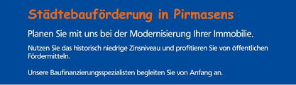Vr Bank Sudwestpfalz Eg Pirmasens Zweibrucken Staedtebaufoerderung Winzler Viertel